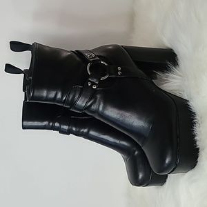 Black Platform Boots